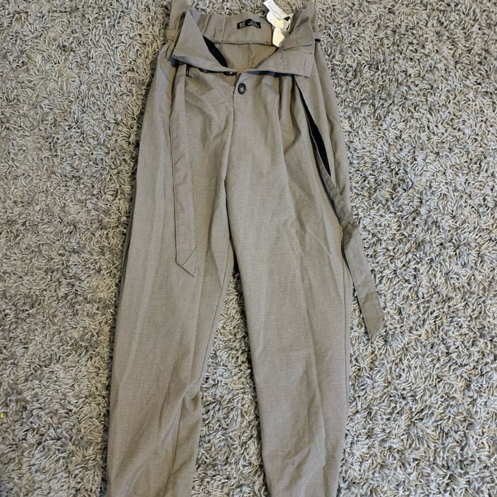 Zara plaid pants